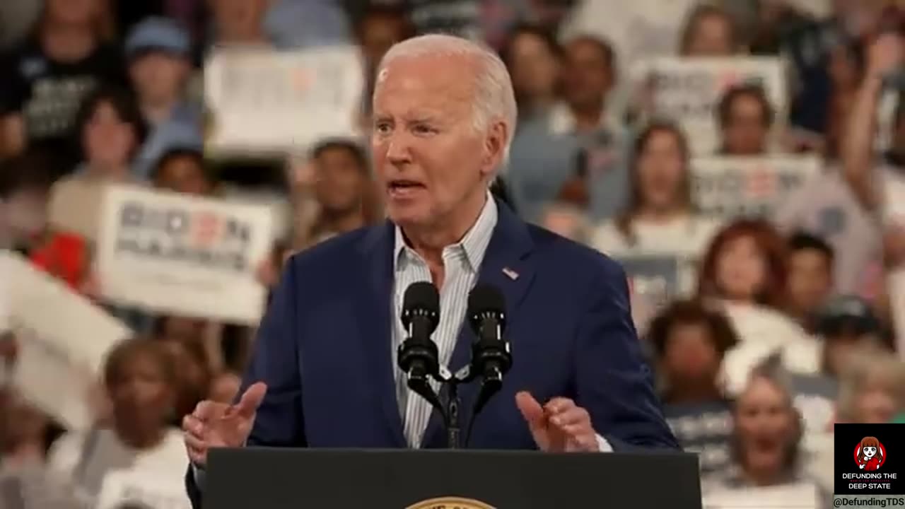 06/28/24 Raleigh, N.C. - Joe Biden Threatens Vladimir Putin (Watch Until The End)