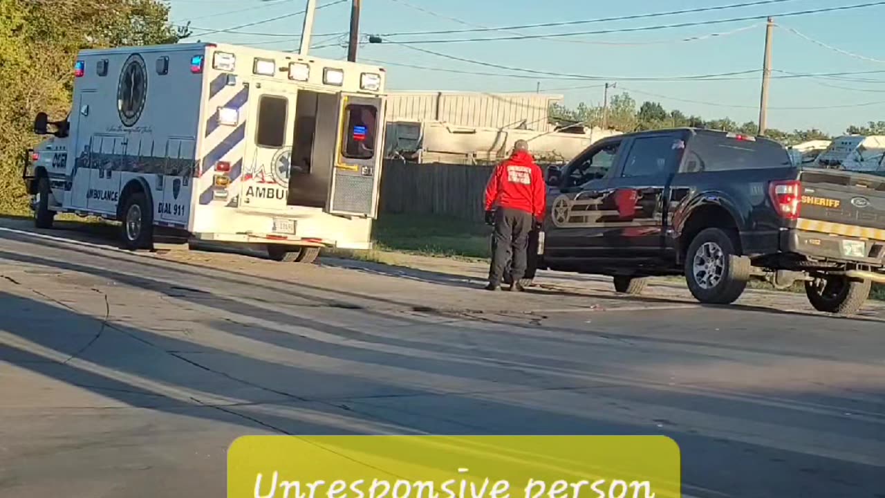 Unresponsive person