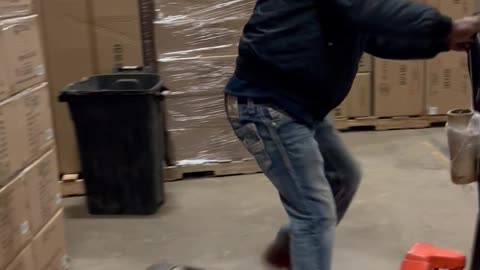 Expertly Drifting A Pallet Jack