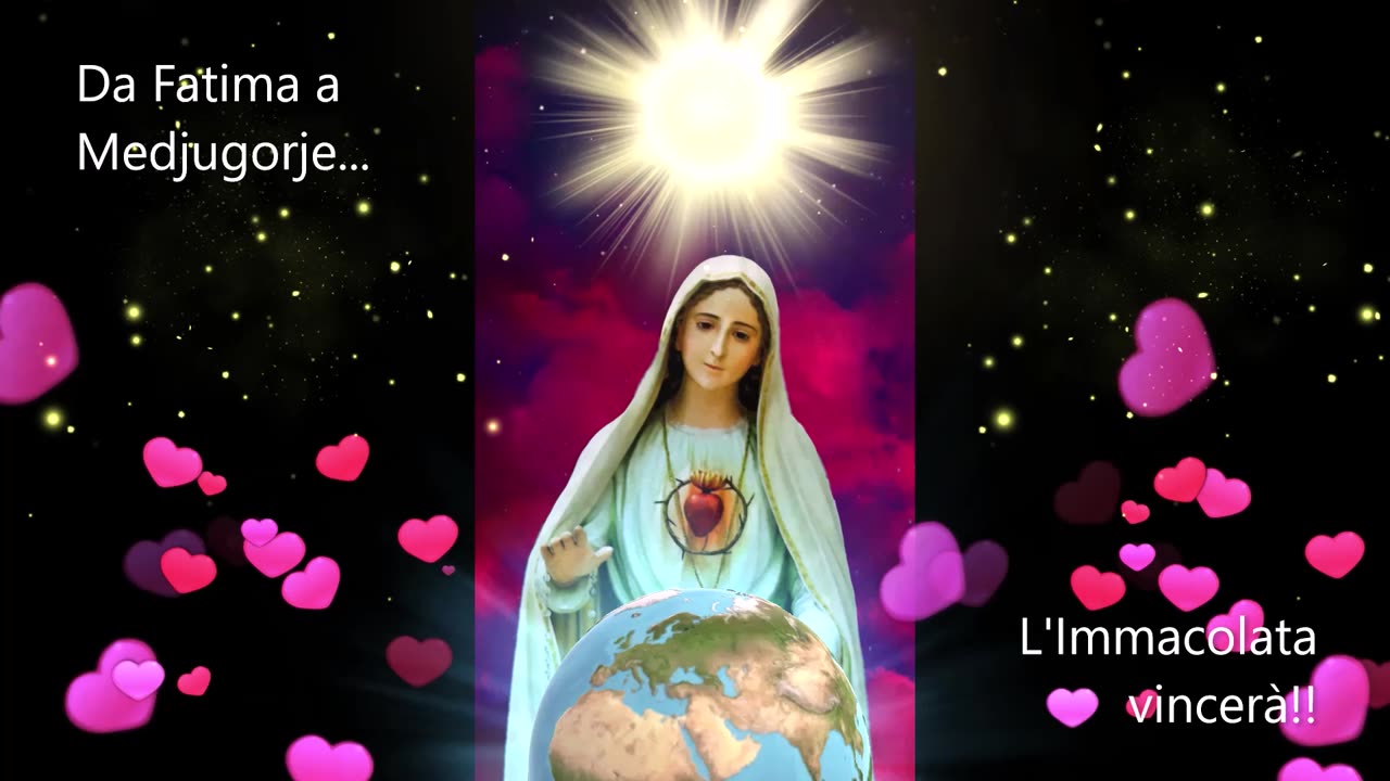 “DA FATIMA A MEDJUGORJE L'IMMACOLATA VINCERÀ!!”😇💖🙏 (Misericordias Domini in Aeternum Cantabo...)