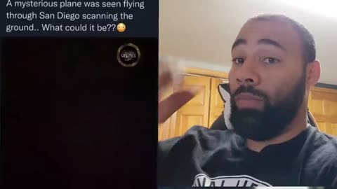 Mysterious Plane Caught Scanning As It Flys Over San Diego?