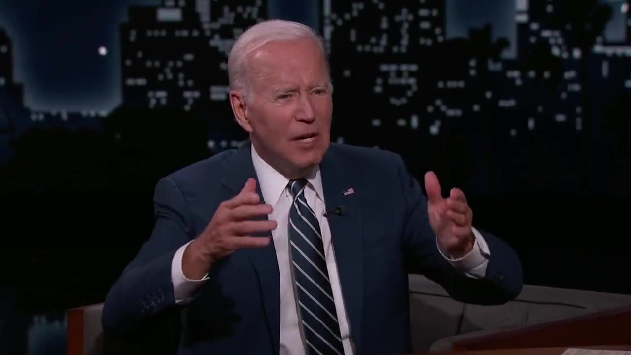 Surprised Biden didn't say turn on the record player.