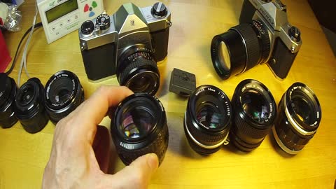 VINTAGE 50-55 MM PRIMES MAH02888