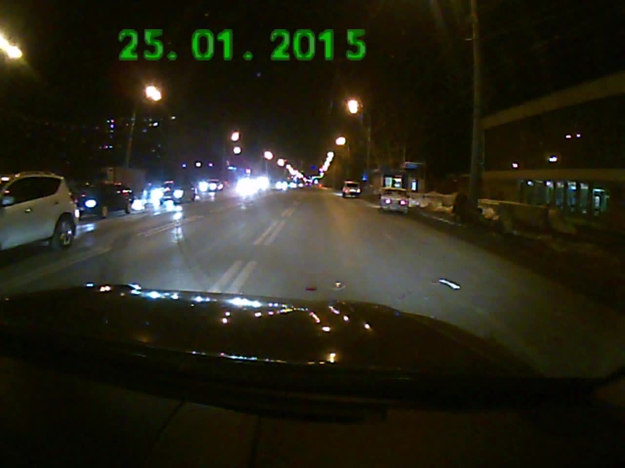 Mistaken Turn Lane or Loss Of Control?