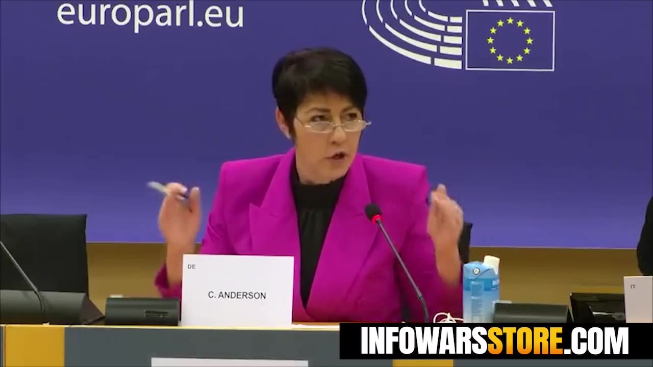 German EU Leader Christine Anderson says its time to rebel or get swallowed up!