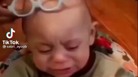 little girl saw her mom clearly for the first time