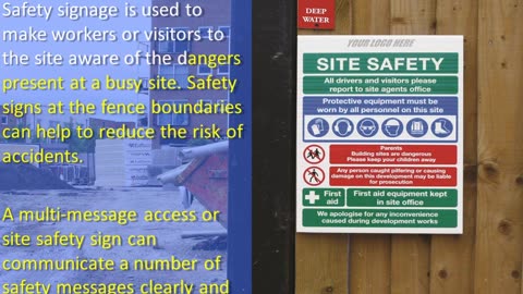 Top 5 messages for Construction safety Signs