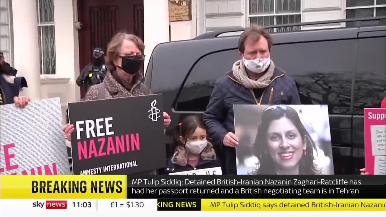 Iran detainee Nazanin Zaghari-Ratcliffe 'has got her British passport back'