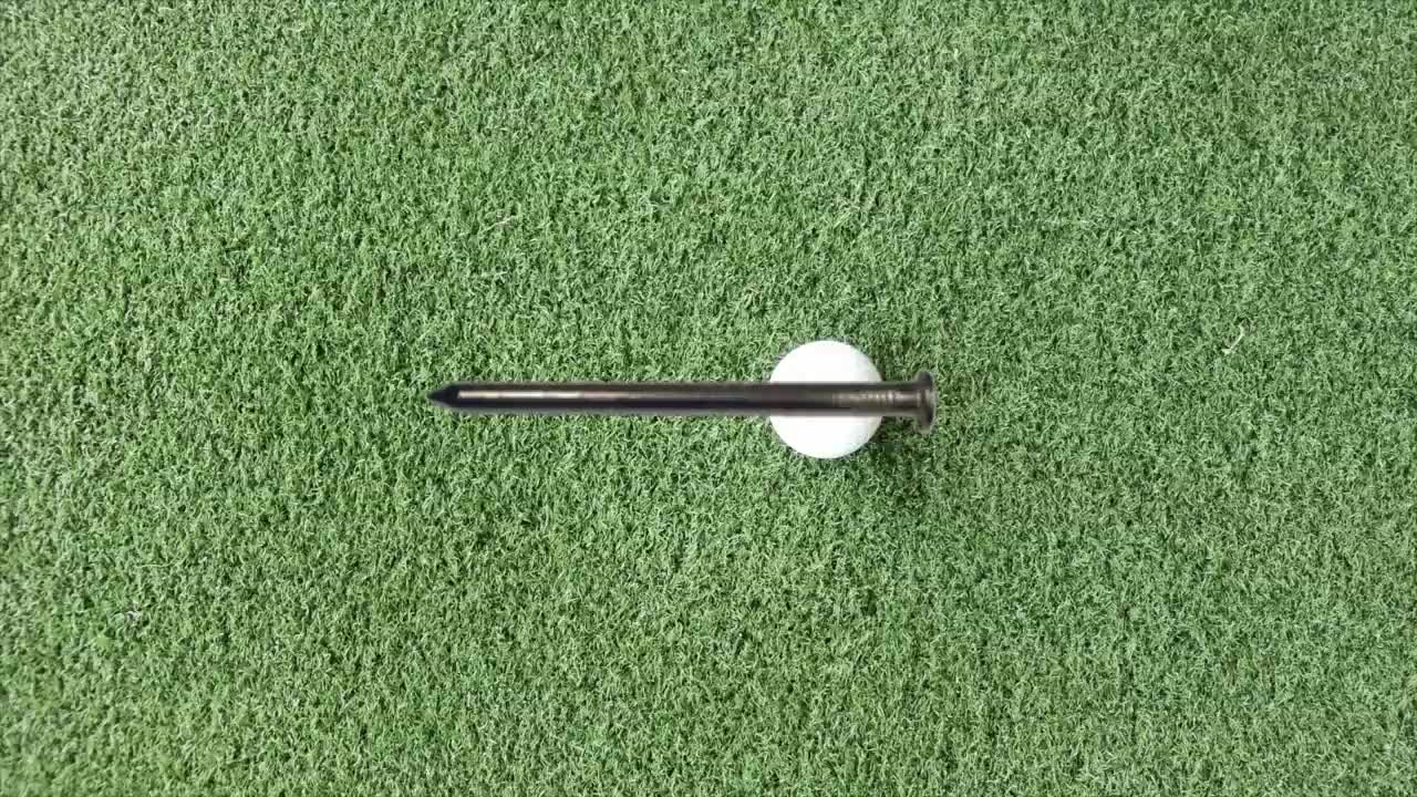 The Ultimate Golf Swing Path Drill - The Nail Drill