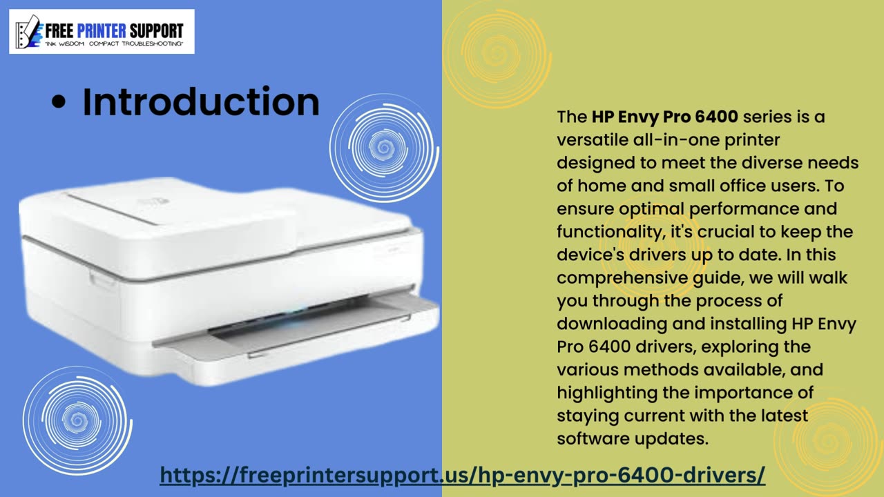 HP Envy Pro 6400 Drivers Download Guide