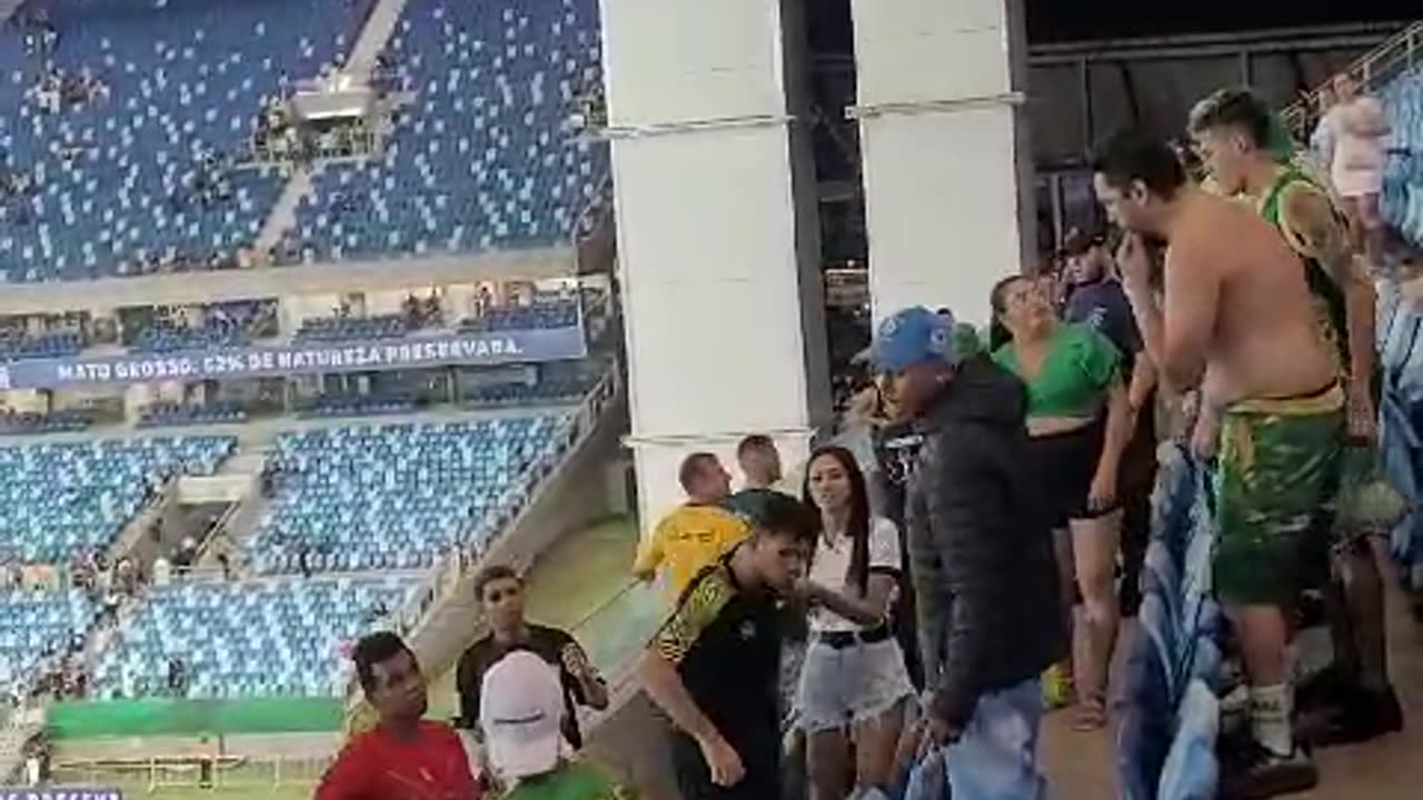 Agressão na Arena Pantanal