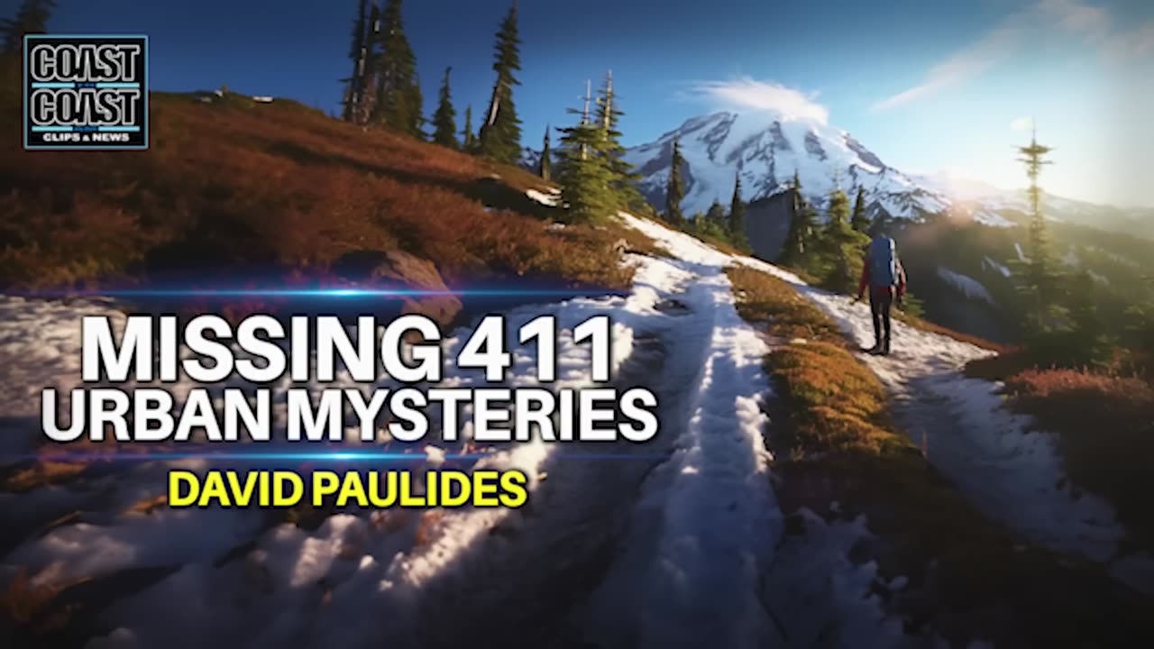 Coast to Coast AM David Paulides MISSING 411 The Enigma of Urban Disappearances