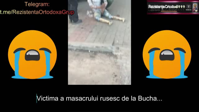 Victima a masacrului rusesc de la Bucha... click repede pe link, pana nu va fi sters!!!