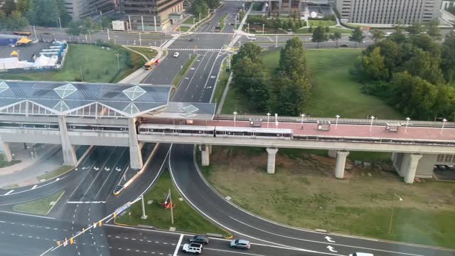 Tysons Corner Metro Arrival