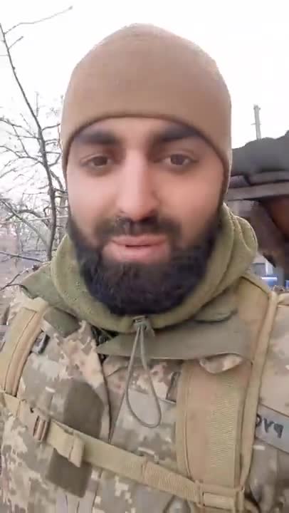 Georgian troops in the Ukrainian War