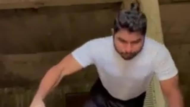 Man_Does_Push-Ups_While_Balancing_on_Five_Bricks AND FUN TIME