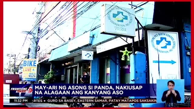 Asong si 'Panda," inabandona ng kaniyang amo