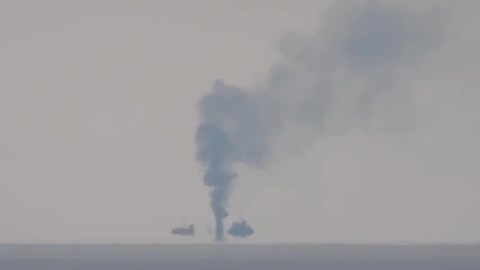 Ship hit in Odessa