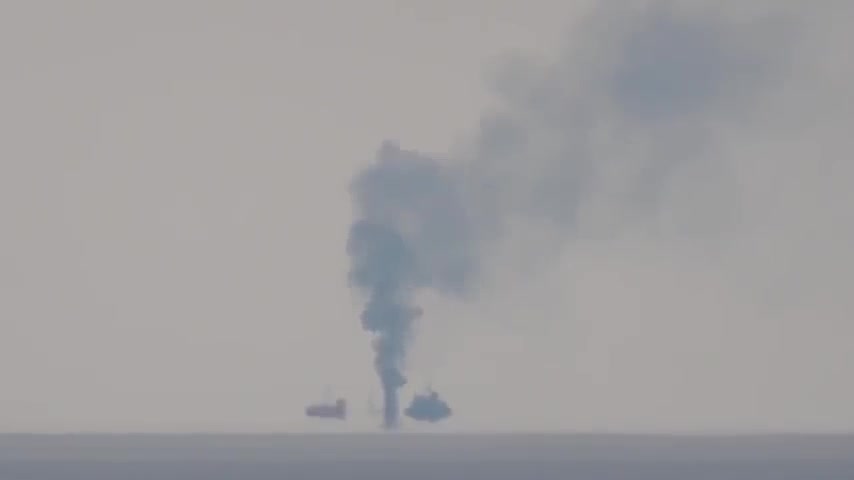 Ship hit in Odessa