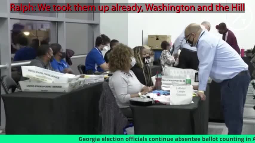 Fulton County Elections Discussing Stealing Votes