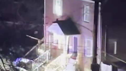 House explodes in Arlington, Virginia, while police serve search warrant, officials say