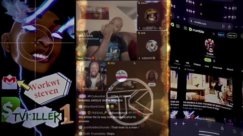 VISA VS NONY TRINA B MESSY SHOW