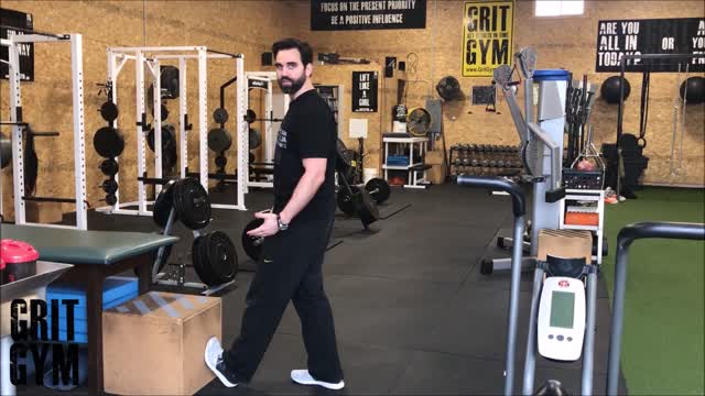 Straight Leg Calf Mobility to Wall