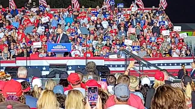 TRUMP Rally: "The Truth Is Going To Come Out HANG IN THERE"