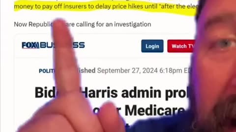 Biden/Harris $5 billion medicare scandal