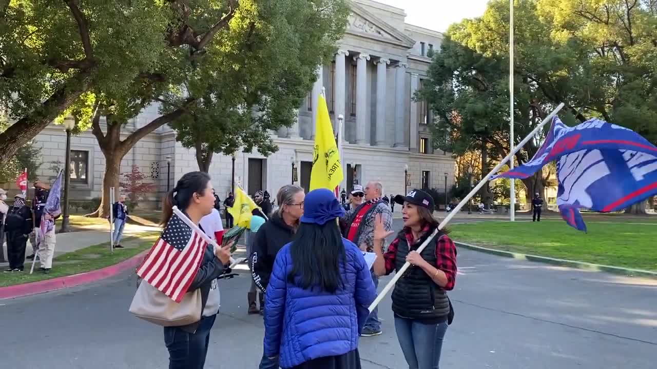 StopTheSteal _ California State Capitol Protest Sacramento, CA Week 4 November 28, 2020 IMG 2786