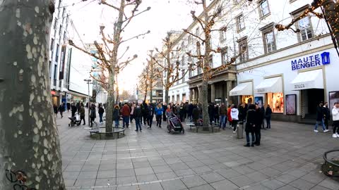 Spaziergang in Stuttgart für Frieden, Freiheit & Selbstbestimmung am 01.01.2022