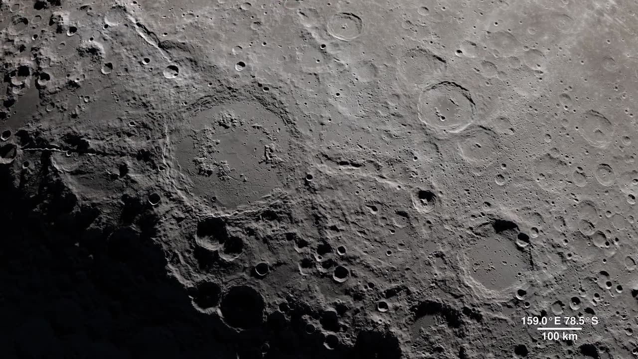 Tour of Moon in 4k