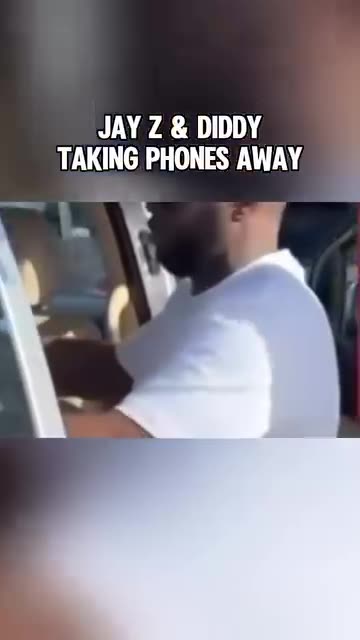 JAYZ AND DIDDY TAKING PHONES AWAY