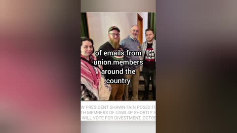 UAW members push for BDS on Israel