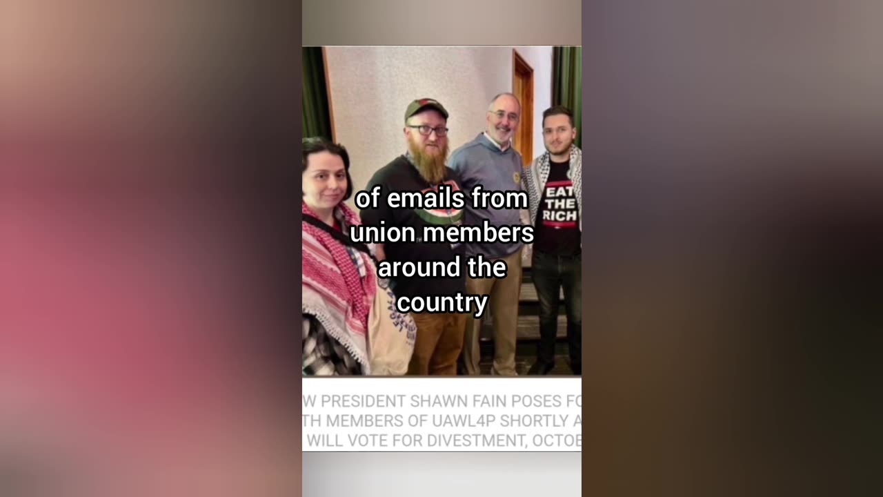 UAW members push for BDS on Israel