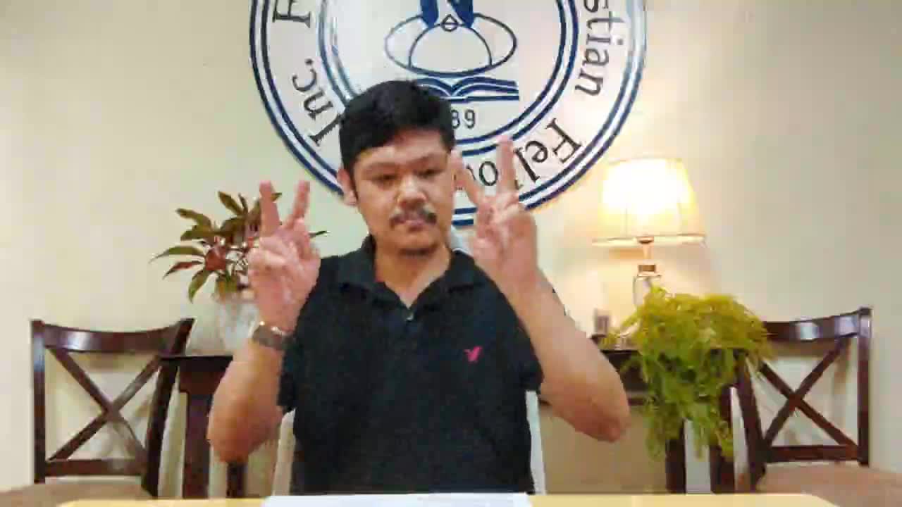 12th June FDCF ON-LINE SUNDAY SCHOOL Deaf Christians obey teach teach! Bible Text:Isaiah 50:4-10