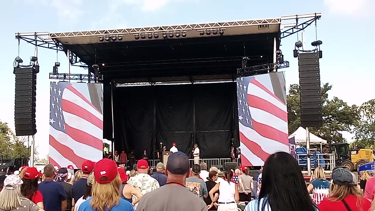 MIKE LINDELL SAVE AMERICA RALLY WOODSTOCK IL 8/18/24