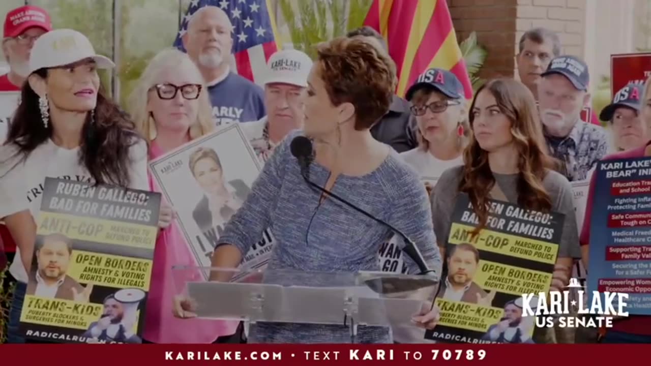 Kari Lake Responds to Ruben Gallego's Demand for Apology Over Divorce Records Being Unsealed