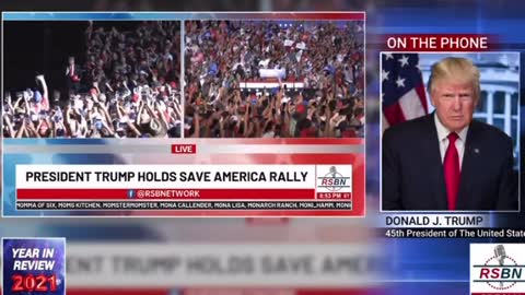 President Donald J Trump interview on RSBN