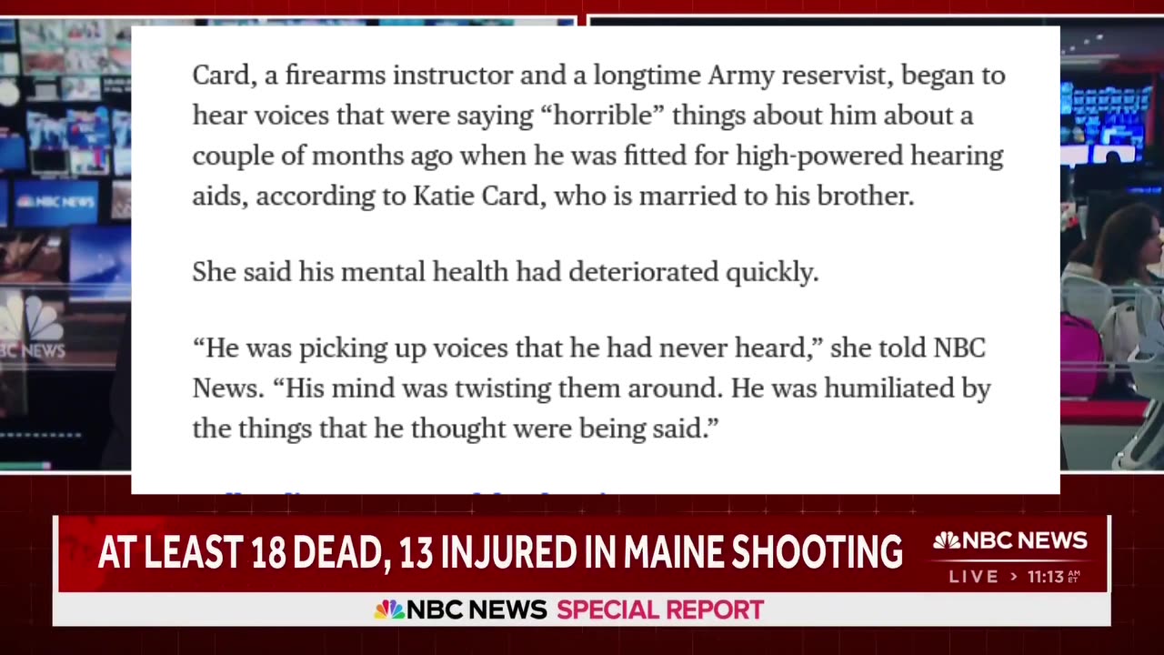 What we know about the Lewiston Maine shooter Robert Card