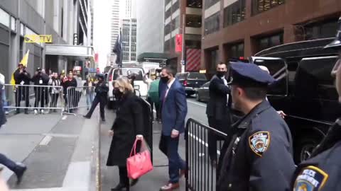 Lock her up Chants in NYC today