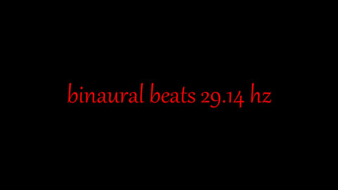 binaural beats 29.14 hz