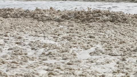 Fully Surrounded by Sea Foam