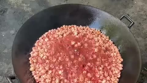 Homemade watermelon flavored popcorn😍