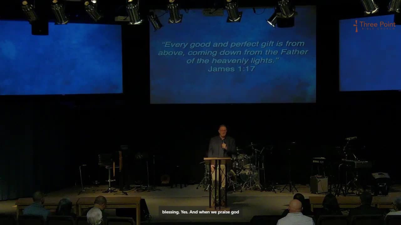 "Attitude of Gratitude" Pastor Paul Cook