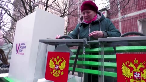 Russian-controlled Donetsk votes in election