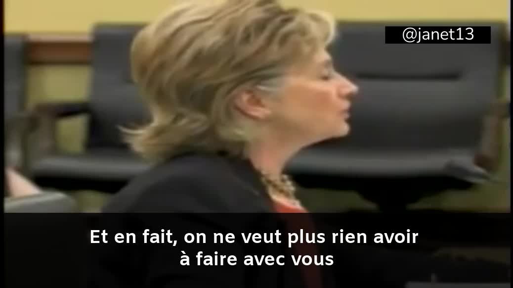 Quand Hillary Clinton avouait que les USA ont créé les Talibans (2009)