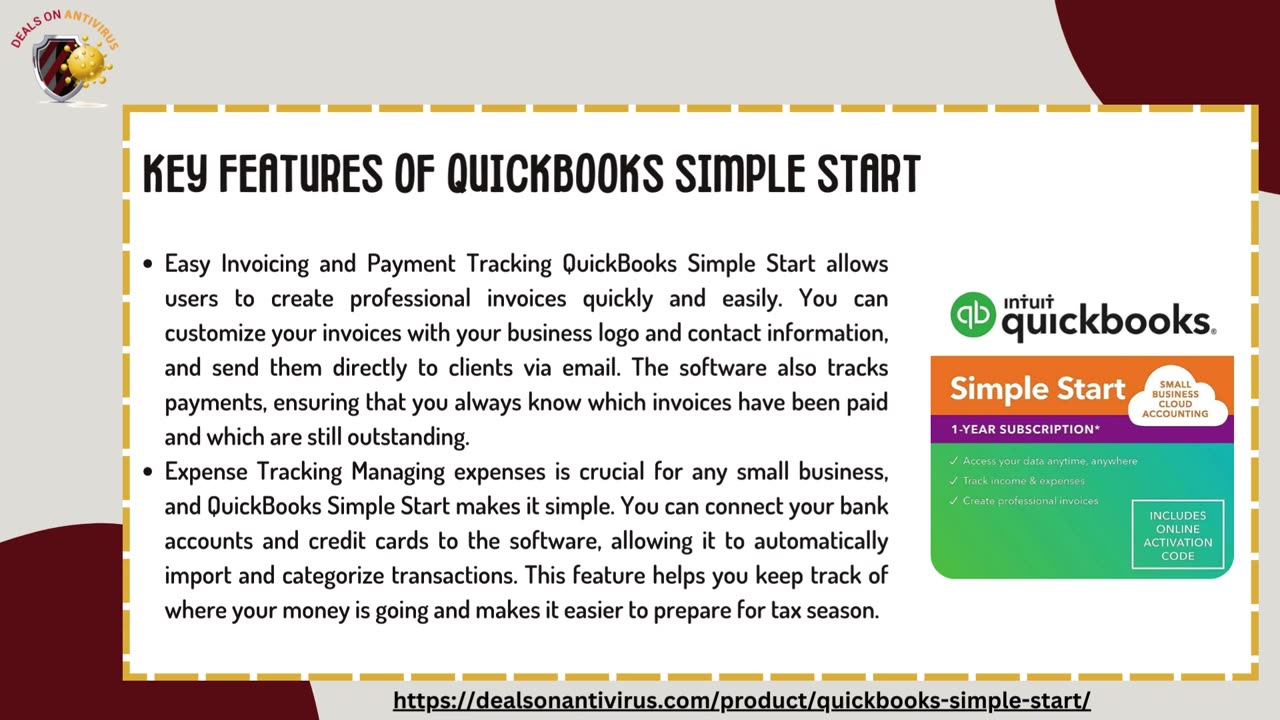 QuickBooks Simple Start Affordable Accounting for Small Businesses