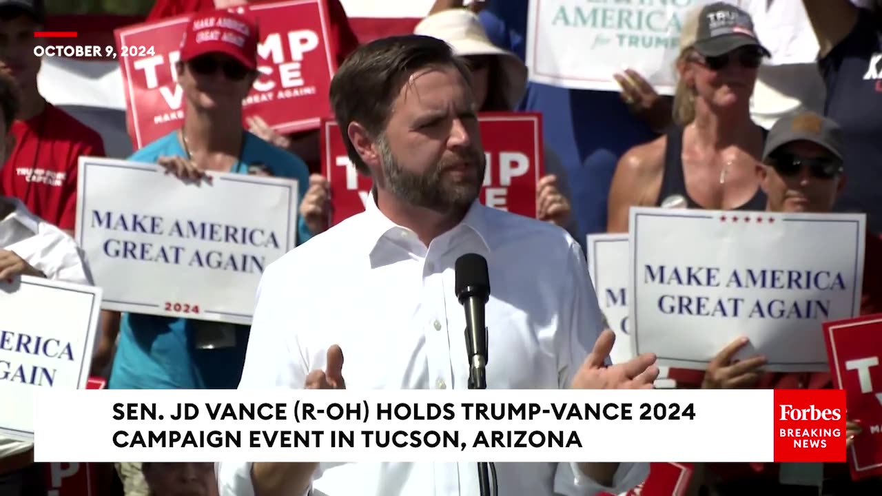 JD Vance- 'You Guys Are Going To Be Shocked To Hear Me Defend Kamala Harris...'