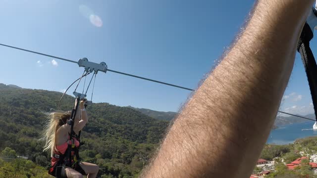 Haiti zip-line